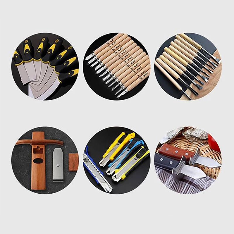 Manual Knife Sharpener Metal Wood Chisel Abrasive Tools Sharpening Blades Tool Honing For Woodworking Iron Planers