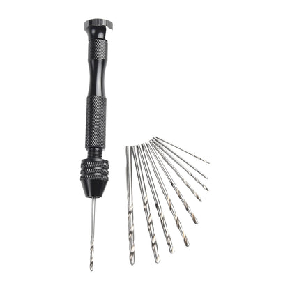 0.3-3.2mm  Small Hand  Drill Set  Woodworking Drilling Tools For Models Hobby DIY Jewelry Craft Hand Manual Drill Bit