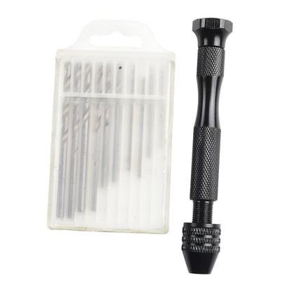 0.3-3.2mm  Small Hand  Drill Set  Woodworking Drilling Tools For Models Hobby DIY Jewelry Craft Hand Manual Drill Bit