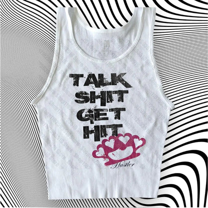 Crop Tops Y2k Vintage Top for Women 90s Vintage Clothes Women&