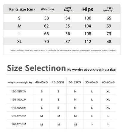 Sports Shorts for Women in Summer, Anti Glare, Quick Drying, Running, Fitness, Three Quarter Pants, Breathable