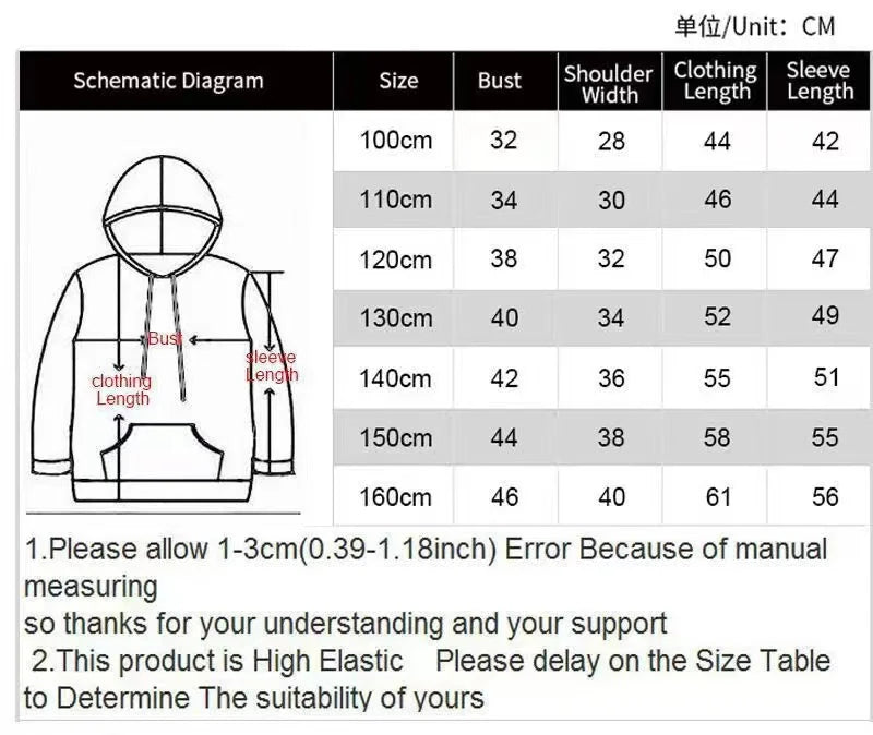 Kids Clothes Boy Hoodies Girl Clothes Long Sleeve Building Block Print Casual Kids Summer Autumn Clothes Top Children&