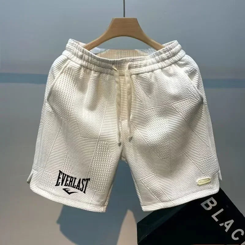 2025 New casual printed shorts fashionable and popular men&