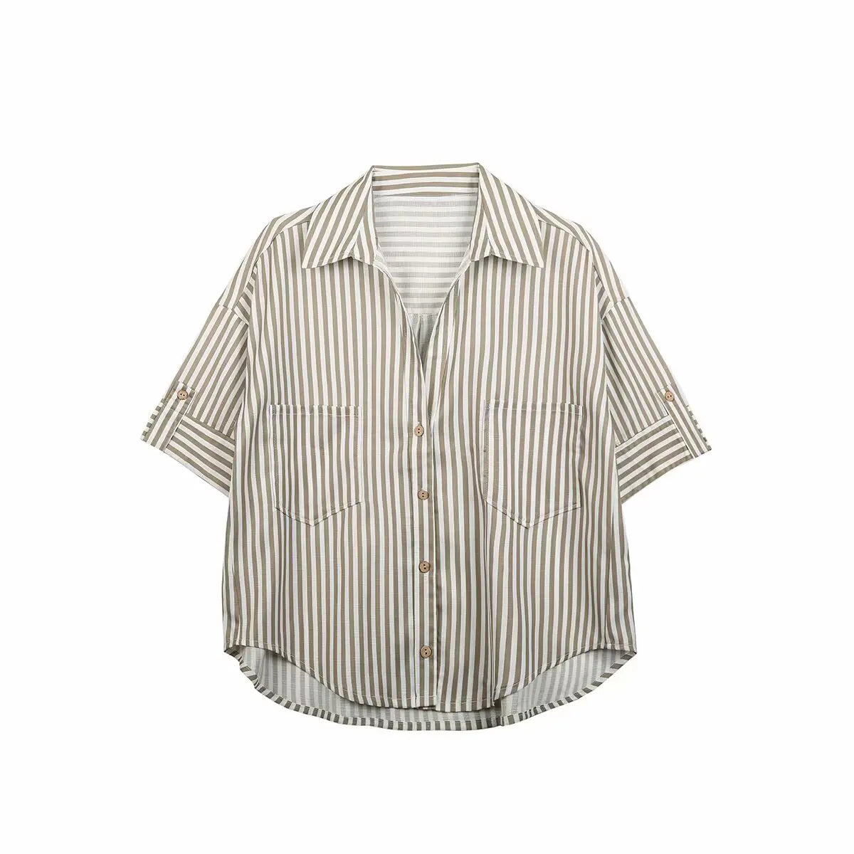 Linen Shirt Women&