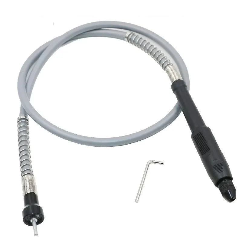 Electric Drill Handle Grinder Flexible Shaft With 0.3-3.2mm Drill Chuck Soft Flex Shaft For Electrical Tools Engraving Polishing