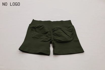 Shorts 4.5 Gym Woman Scrunch Shorts Low Ribbed Band Workout Seamless Shorts Booty Hight Stretch Running Gym Sporty Shorts