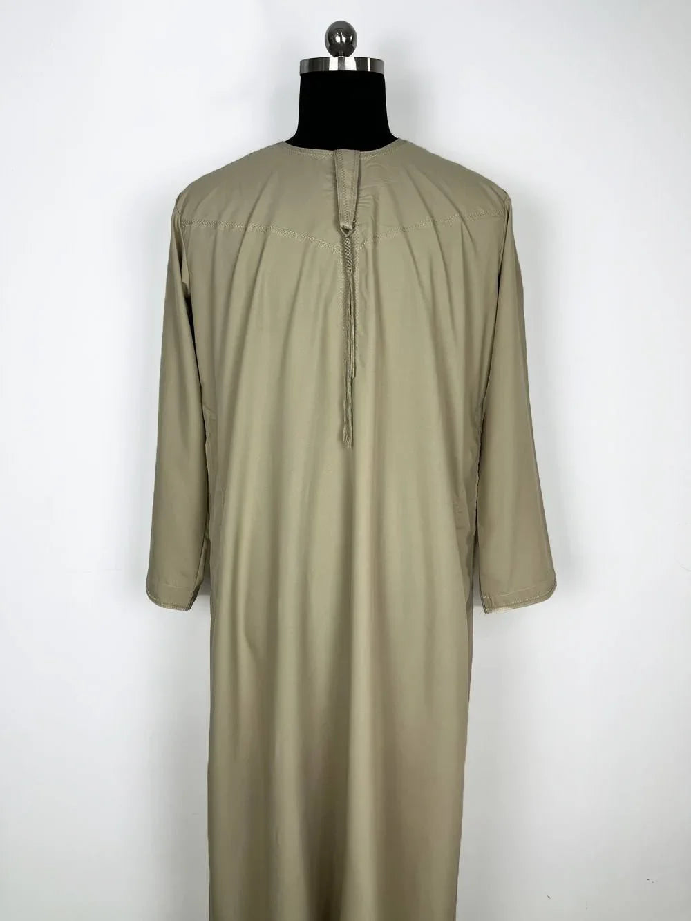 Middle East Arab Kaftan Men Muslim Clothing Solid Long-sleeved Round Neck Robes Causal Loose Men Jubba Thobe National Costumes