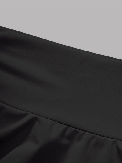 New Solid Color Skirt Women Summer Fashion Outdoor Versatile High Waist Slim Fit Elastic Waist Short Skirt Goods In Stock