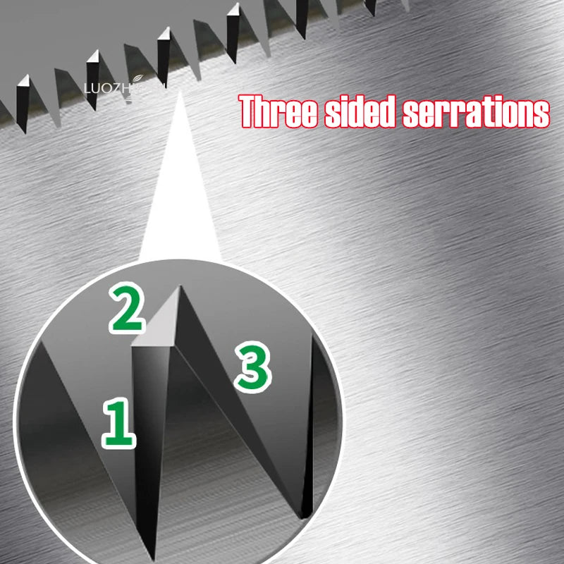  Hand Saw Single/Double Sided Serrated Flexible Edge Blade for Sawing Trimming Gardening Cutting Wood PVC Woodworking Hand Tool