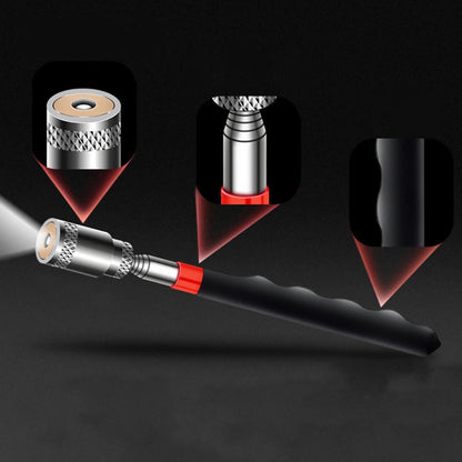 Hand Tools Magnetic Pickup LED Tool Lift Reach Magnetic Pick Up Telescopic Bright LEDs Cushion Grip Extending Pen