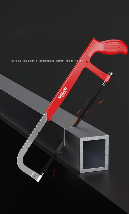 Hacksaw,Adjustable Spacing,Heavy-Duty Handheld Household Saw,Fast Cutting,Manual Tool,for Cutting Metal,Wood,Etc.DELIXI ELECTRIC