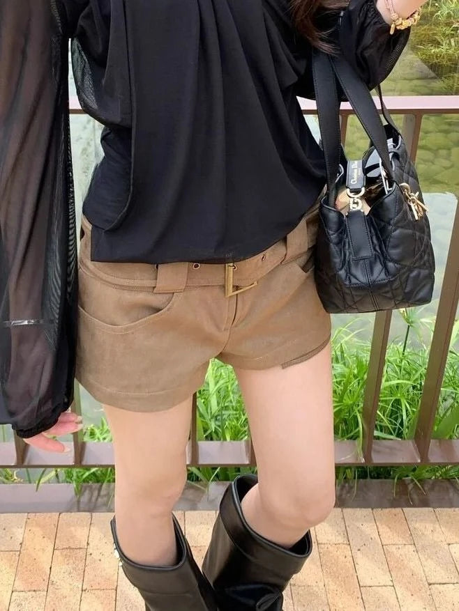 Casual Shorts for Women, New Slim Design, Versatile for Commuting
