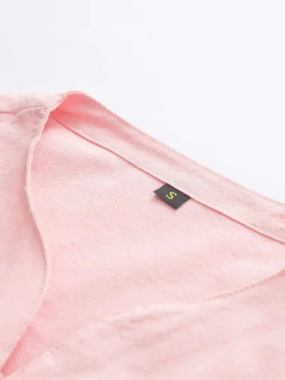 New linen shirt men&
