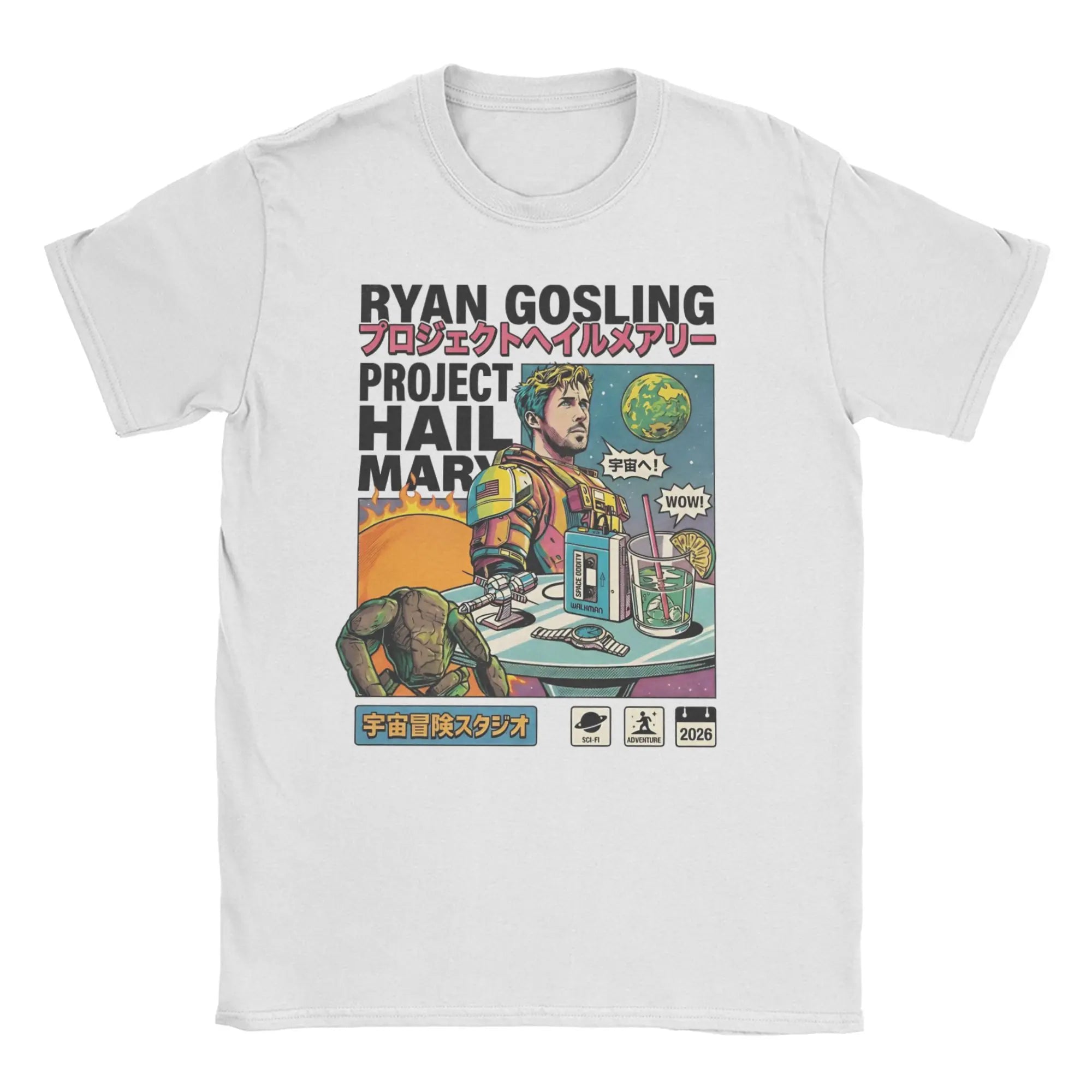 Men Women T-Shirts Goslings I Wear This Shirt Periodically Funny Cotton Tees Short Sleeve Project Hail Marys T Shirt Clothes