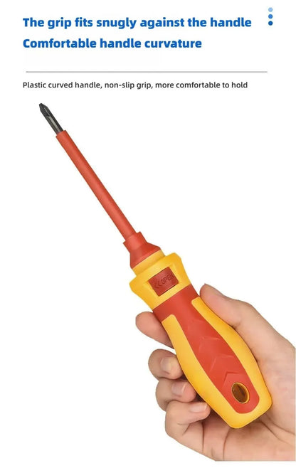Electrician Tools Kit 13pcs Insulated Screwdriver Set Professional Changeable Repair Screw Drivers for Safety Multifunctional