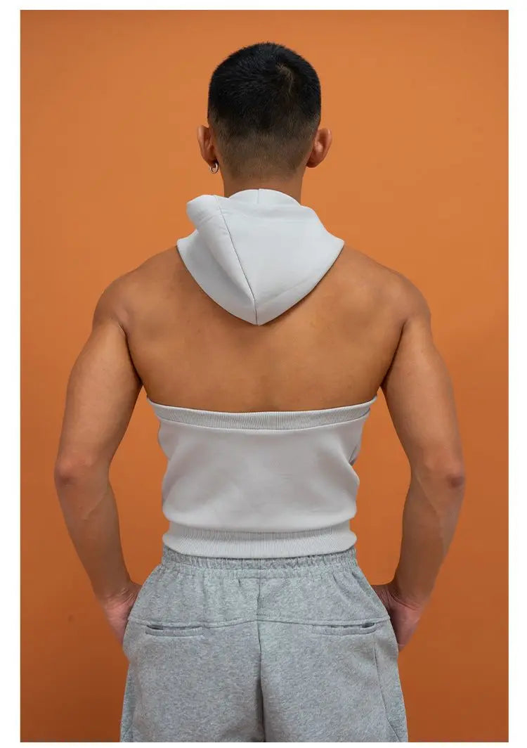 Gym T-shirt Man Sleeveless Sweatshirt Gym Clothing Men Bodybuilding Clothes Men&