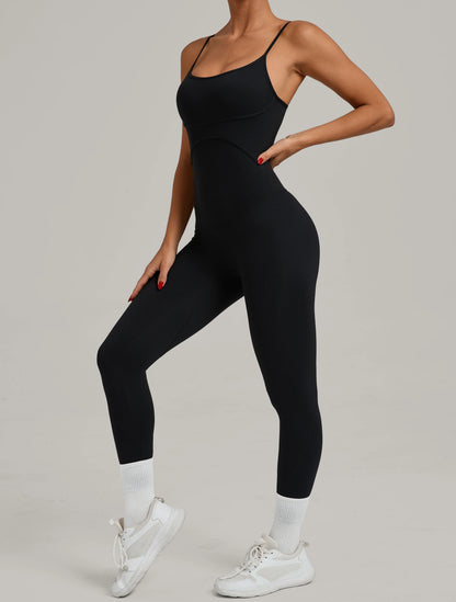 Padded One-Piece Yoga Clothes Sportswear Women&