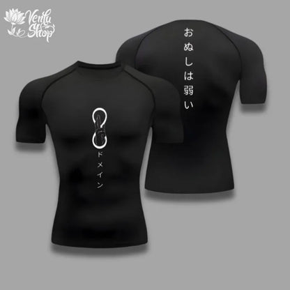 Gymwear, Satoru Gojo, Jujutsu Kaisen, Sorcerer, Hollow Purple, JJK, Gym Clothing, Compressions, Sportswear, Muscles