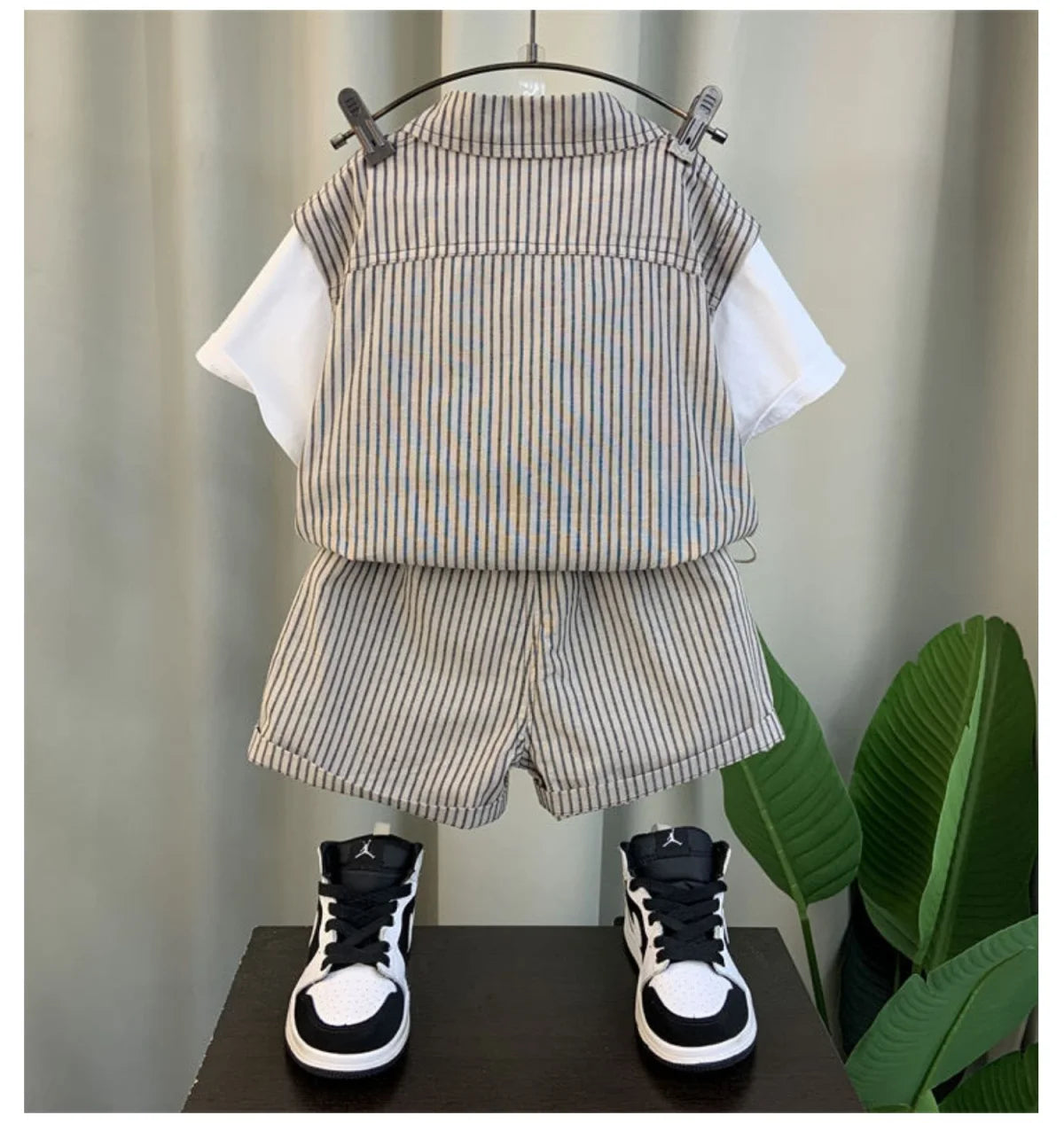 Kids Boys Clothing Set 2025 New Fashionable Baby Summer Clothes Children&