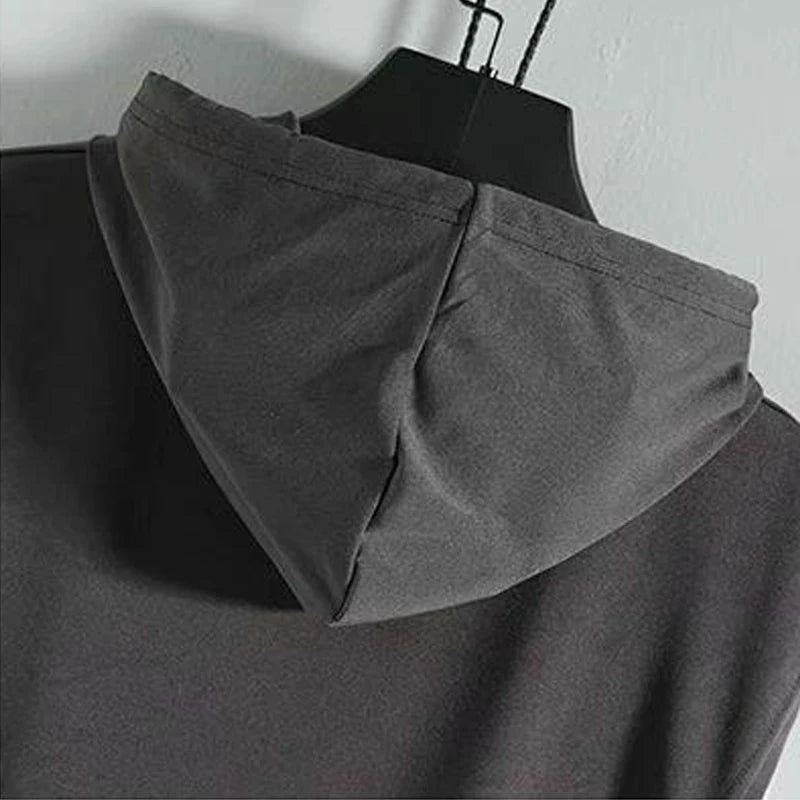 New sleeveless vest top for men with a casual temperament, trendy and lazy men&