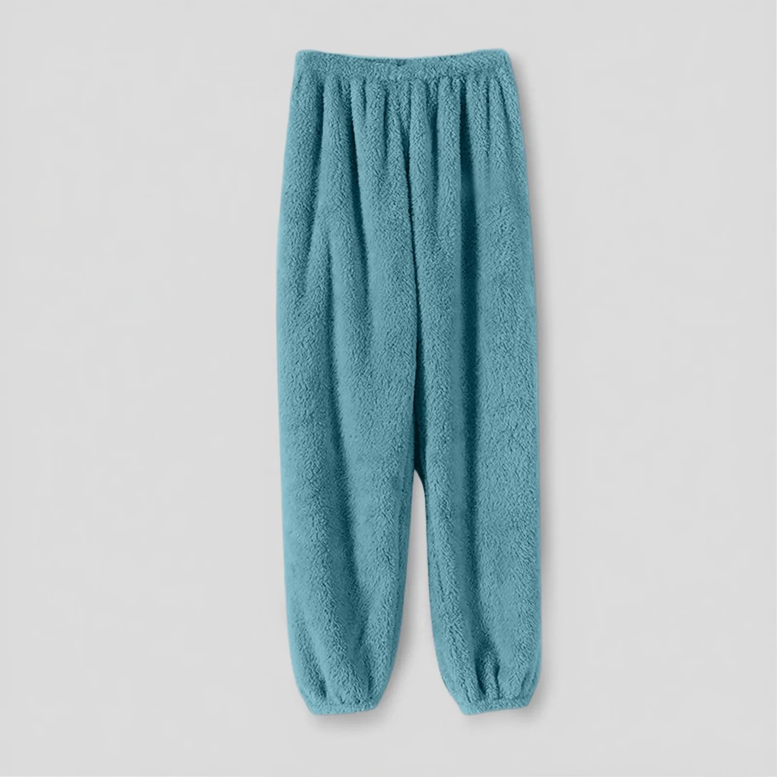 Pajamas Pants For Women Warm Winter Solid Color Sleepwear Pyjamas Plush Pants Women Nightwear Fashionable Home Wear