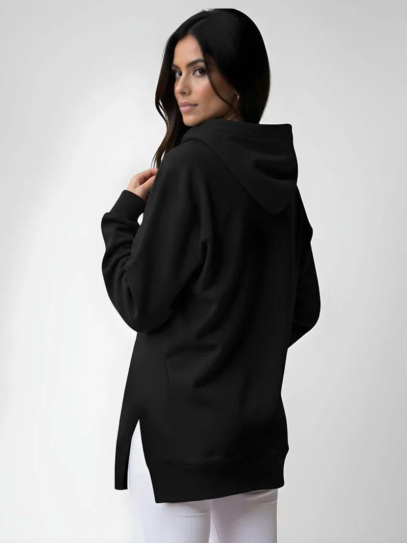 Hoodies Coats Women Solid Sweatshirts Jacket Pocket Drawstring Hooded Slight Strech Loose Casual Office Lady 2025 Spring Autumn