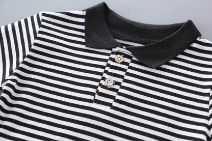 Kids Striped Clothing Sets Boys Girls Short Sleeve T-shirt+Shorts 2Pcs Children Clothes Suits Baby Tracksuit Outfits 1-5 Years