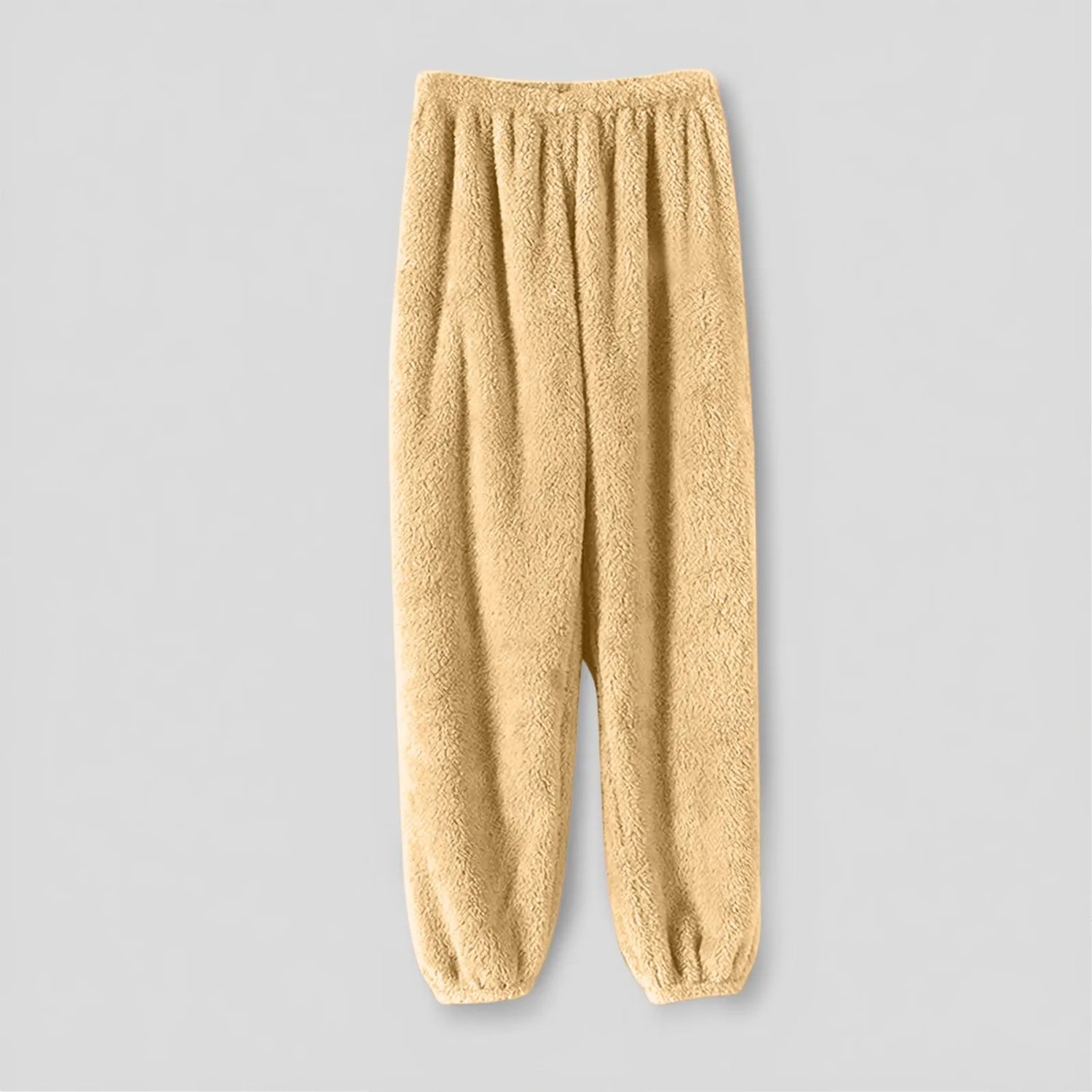 Pajamas Pants For Women Warm Winter Solid Color Sleepwear Pyjamas Plush Pants Women Nightwear Fashionable Home Wear