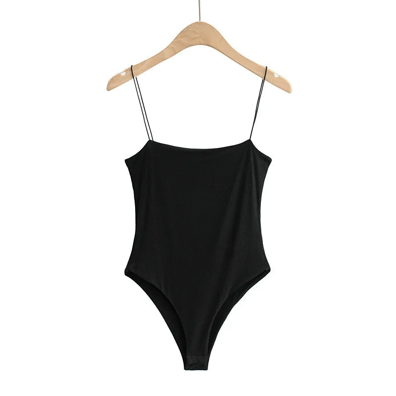 BRADELY MICHELLE 2022 Summer Women Rompers Slim Underwear Waist Camisole Sleeveless Tops Bodysuits Streetwear Jumpsuits