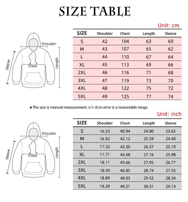 Hoodies For Men Y2k Golf Camping Casual cowboy Long Sleeve Autumn Fashion Sweatshirts 3d Printed Hooded Holiday Loose Oversized