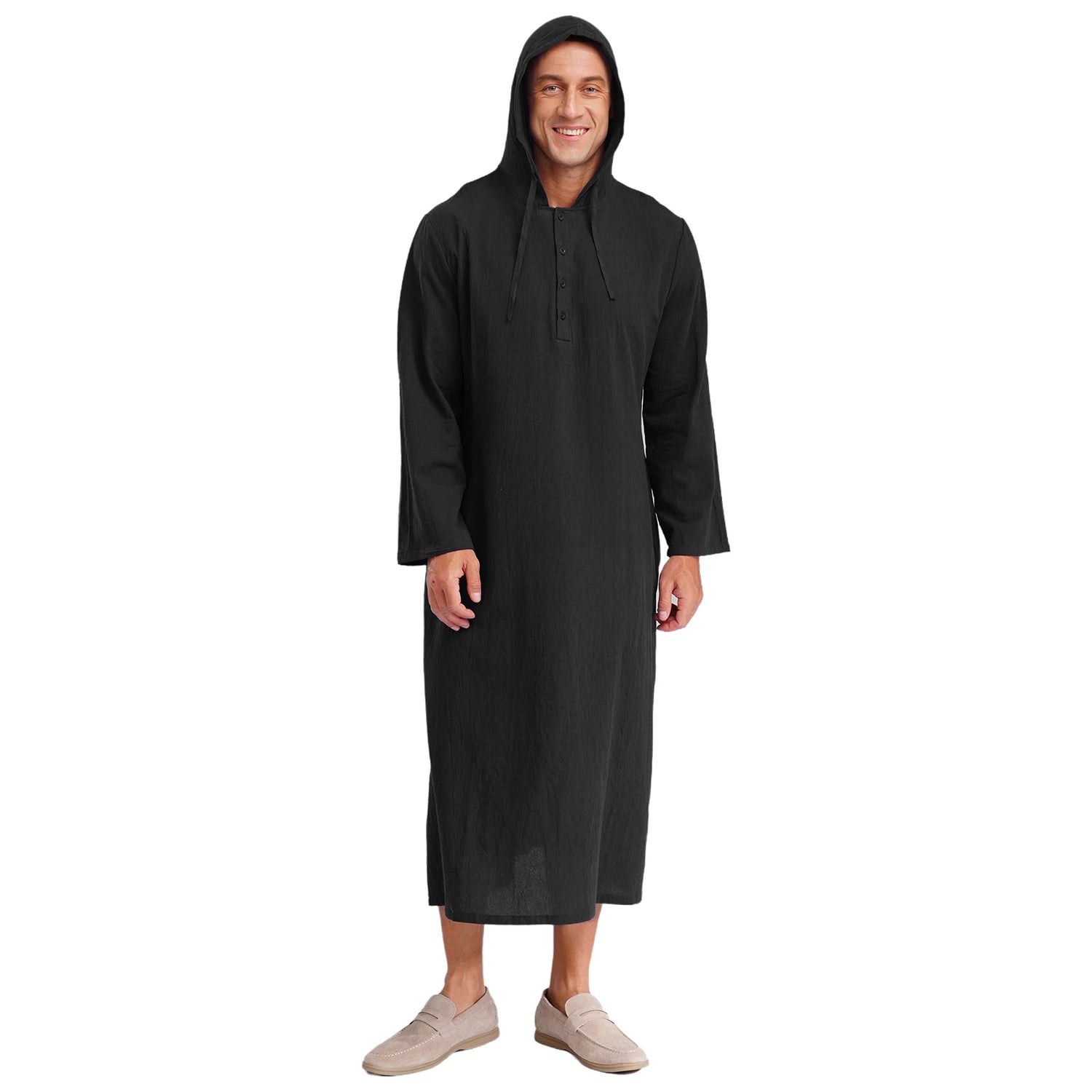 Islamic Kaftan Muslim Jubba Arabic  Thobe Men&