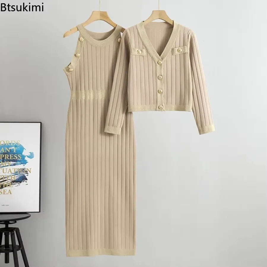 French Style Dress Sets Women&
