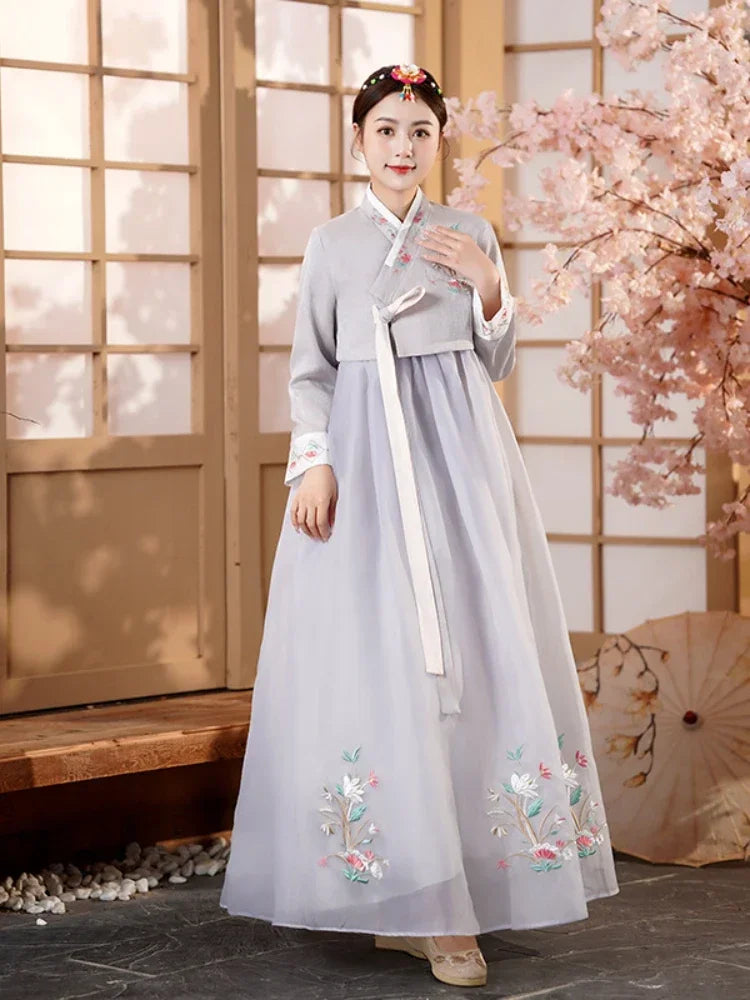 Hanbok for Women Korean Traditional Costume Minority Palace Performance Court Clothes Asian Ancient Costumes Party Hanbok Dress
