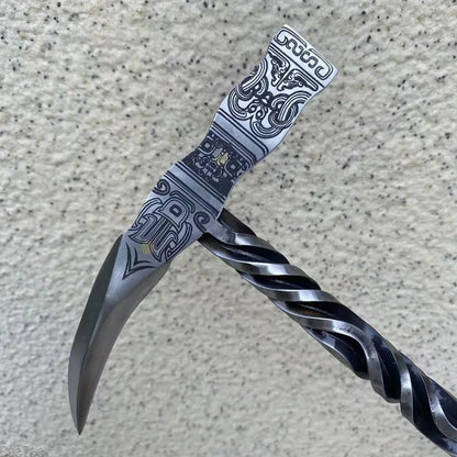 40cm Wild Hammer Hand Forged Integrated Hammer Multifunctional Tool Camping Hand Hammer Gardening Tools Equipment