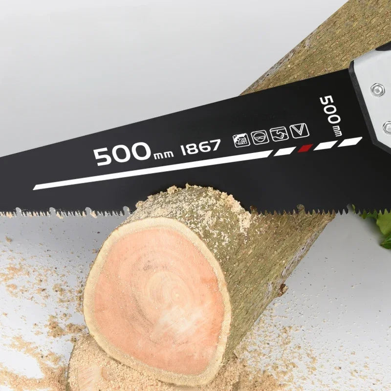 Universal 16/18/20inch Steel Woodcutting Handsaw 400/450/500mm Serration Long Timber Saw For Wood Cutting Hand Tool