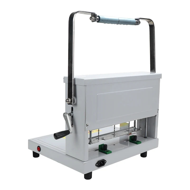 DK-45 Three Hole Punch Labor Saving Labor Variety Drills Manual 3 Motor The Drill Head Can Be Remove For Finance