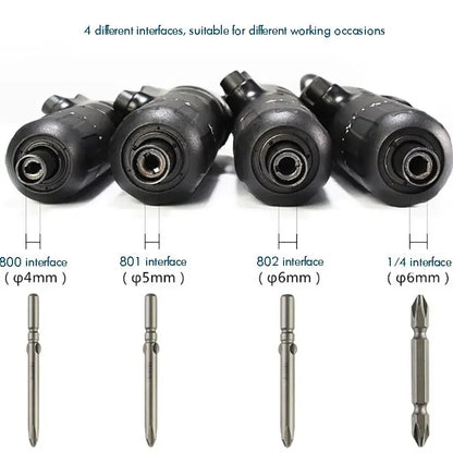 Electric Screw driver with Power Adapter, 800, 801, 802, 1/4 Interface, Adjustable Torque Power Screwdriver Screw Bit Gun