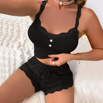 Women Pajama Sets Pijama Pajamas Woman Summer Set Sexy Women Sleepwear for Sleeping Women&