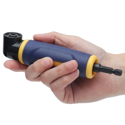 Drill Attachments Powerful Magnet Drills Attachment Ergonomic Handle Yellow and Blue Right Angle Drill for Electric Drill