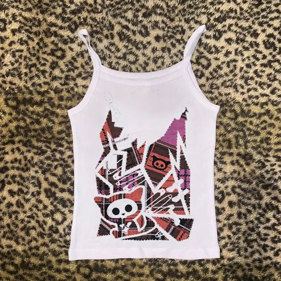 Aesthetic Women Crop Tops  Black Crop Tops Slim Harajuku Y2K Goth Short Sleeve Y2K Fashion  graphics fairy grunge Summer E-girl