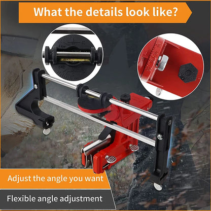 NEW Chainsaw Sharpener Manual Chainsaw Chain Sharpening Chain Saw Sharpen Tool for Most Chain Saws Electric Saws Garden Tools