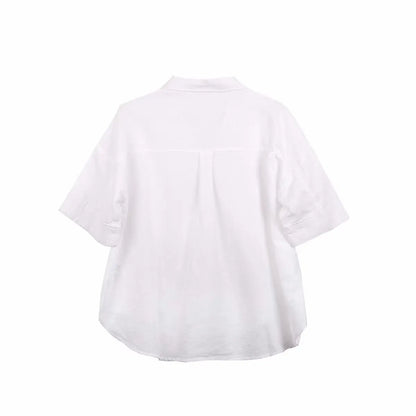 Linen Shirt Women&