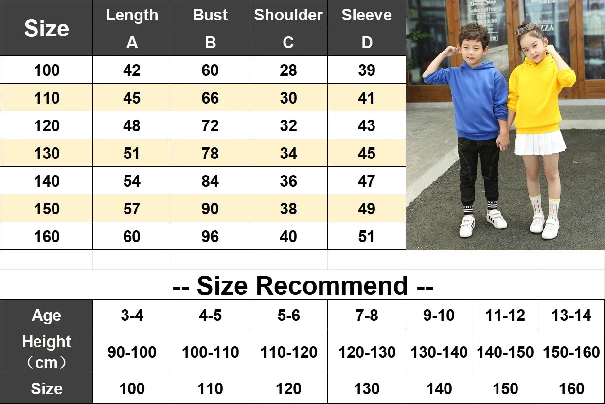 Hoodie for kids from the popular Korean K-pop series "Demon Hunter" 2026,for boys and girls,warm hooded clothing for winter/fall