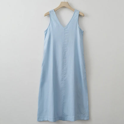 Women Fashion V neck Dress