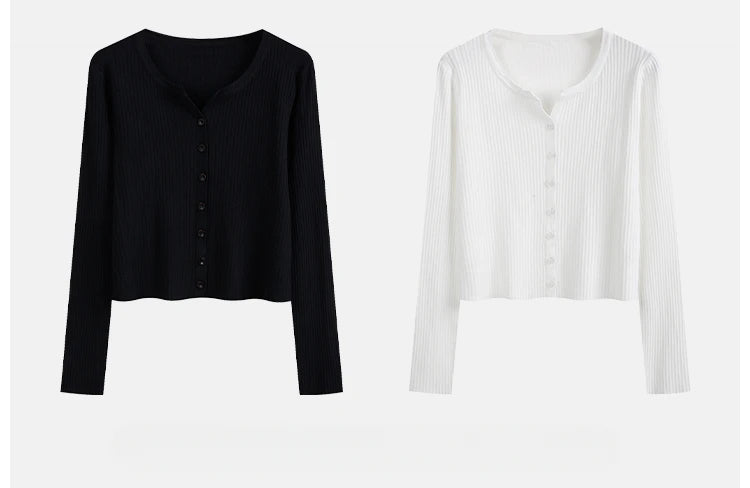 2026 Fashion Women Sweater Female Cardigan Thin Outerwear Short Short Design Sweater Long-sleeve Small Cape Blusa Feminina