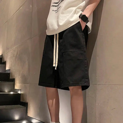 Shorts for Boys in Summer Thin Sports Loose Summer Casual Mid-sized Pants for Youth 2025 Five-point Pants Basketball Pants