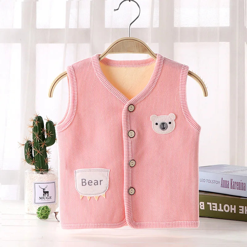 Kids Clothes Waistcoat Children&