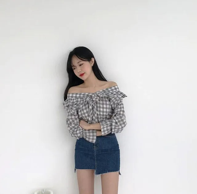 Jeans Skirts For Women Short Irregular High Waist Woman Denim Skirt Sexy Korean Style Cheap Streetwear Clothing Sales Fashion