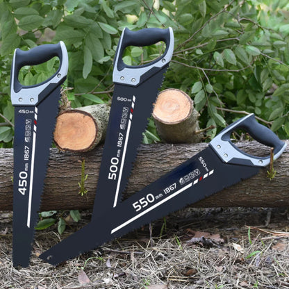 Universal 16/18/20inch Steel Woodcutting Handsaw 400/450/500mm Serration Long Timber Saw For Wood Cutting Hand Tool