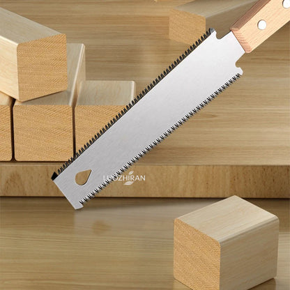  Hand Saw Single/Double Sided Serrated Flexible Edge Blade for Sawing Trimming Gardening Cutting Wood PVC Woodworking Hand Tool